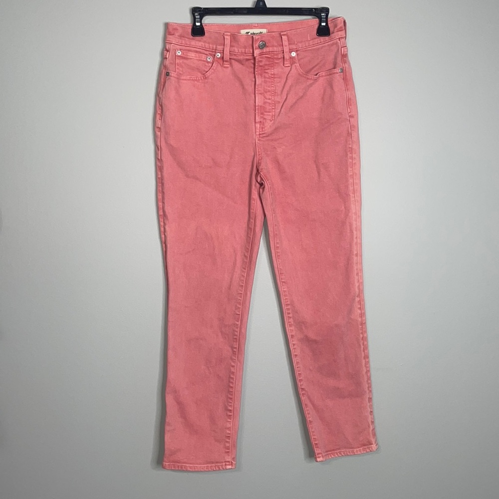 Madewell The perfect vintage jean pink